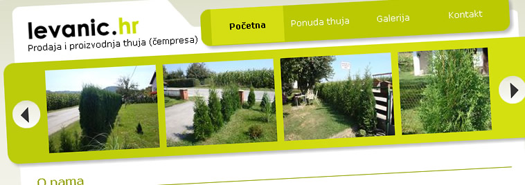 Web stranice obitelji Levanić