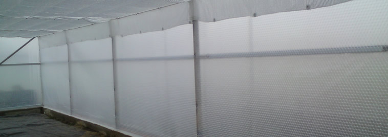 Zavjesa sa bočnom izolacijom od mjehurićaste folije